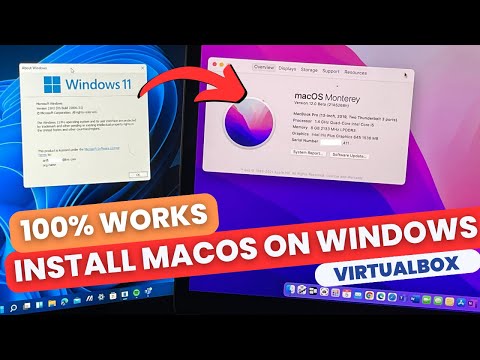 Install macOS in VirtualBox on Windows 11 PC [Intel & AMD] - 100% WORKING