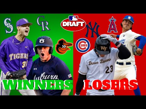 WINNERS & LOSERS of the 2025 MLB Draft!