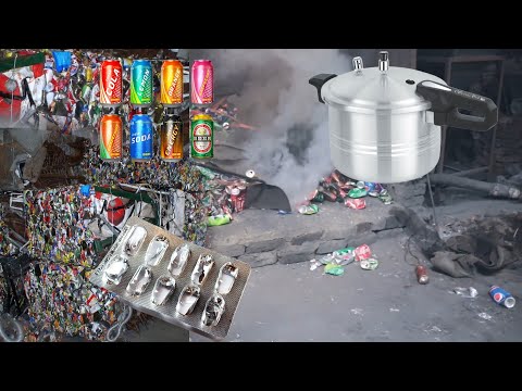 Soda Aluminium Tin Packs in To Pressure Cooker