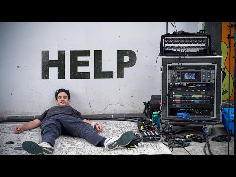 This Rooftop Gig Was a Huge Mistake (Full Band PA Setup)