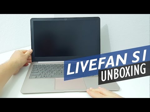 Livefan S1 Unboxing 2k Screen, Core M, 8GB RAM 13.3" Ultrabook