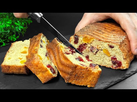 Hast du Haferflocken und Banane? Gesunder Diätkuchen in 5 Minuten! Kein Zucker, kein Mehl.