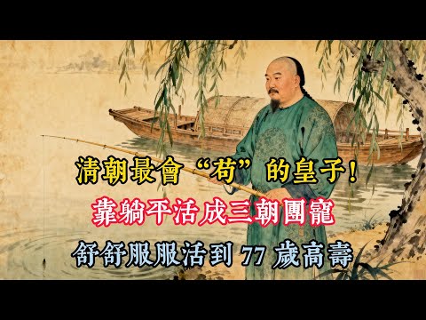 清朝最會“苟”的皇子！靠躺平活成三朝團寵，舒舒服服活到77歲高壽#曆史 #清朝 #人文 #皇子 #故事