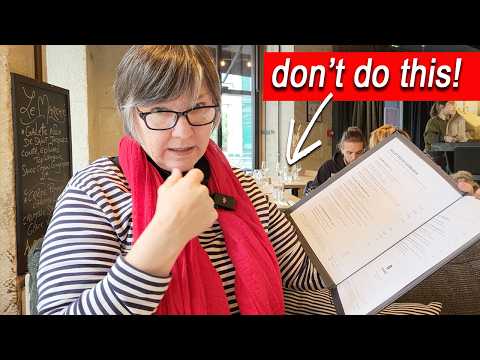 Paris Restaurant ETIQUETTE: 10 Things You Need To KNOW