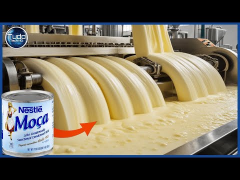 Como é feito o Leite Condensado - Incrível Processo Industrial de Fabricação – Tudo Tech HD