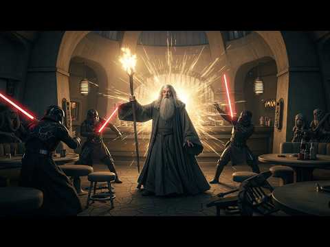 What if Gandalf (Lord of the Rings) Enters Star Wars Galaxy?
