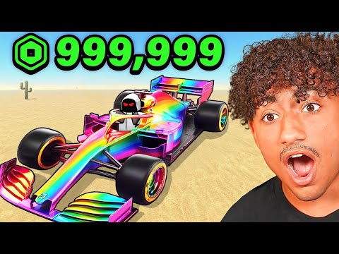 Spending $1,000,000 On A SECRET Car In Roblox Dusty Trip