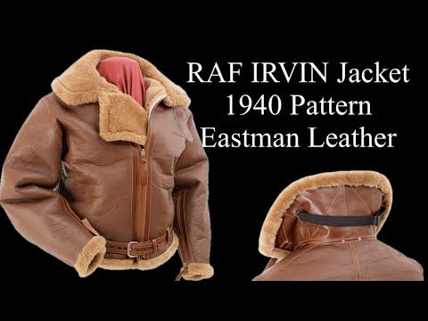 【革】RAF IRVIN Jacket 1940 Pattern/Eastman Leather【埼玉のフライトジャケット専門店】
