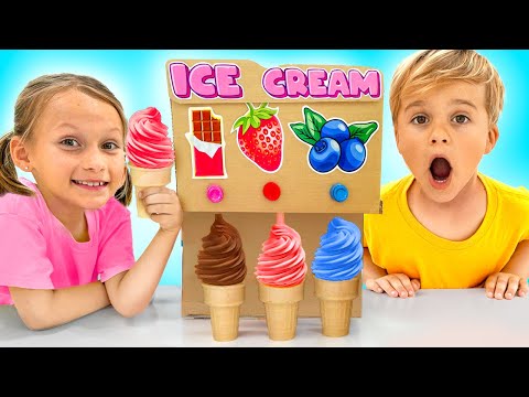 Ice Cream & Watermelon Challenge for kids