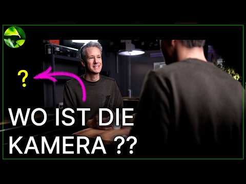 Warum sieht man die Kamera gegenüber nicht?? Bei Film und Hollywood 