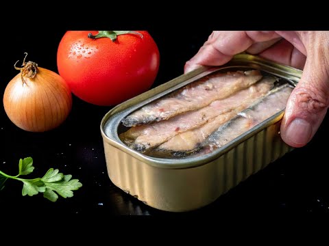 Sardinen und Gemüse sind das beste Frühstück! Einfach und lecker!