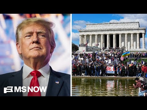 Trump admin. responds to nationwide "No Kings" rallies: "We do not think about the protest at all"