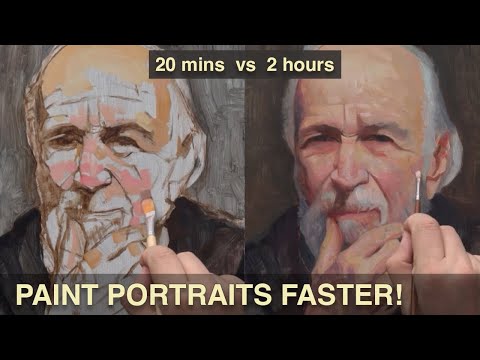 The Alla Prima Block-In That Speeds Up Your Portraits!