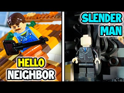 I Turned EVEN More Popular HORROR Games Into LEGO Sets...