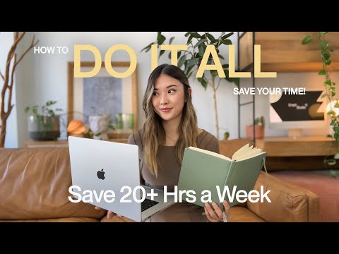 HOW TO MAKE TIME FOR EVERYTHING (seriously): staying productive, time management, planning tips ✍️