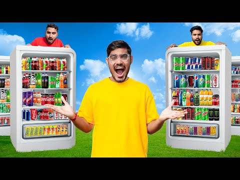 ₹100000 A to Z Cold Drink Challenge | जल्दी कोल्ड ड्रिंक पीयो और जीतो एक लाख