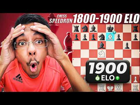 How I Went From 0 to 1900 Chess Elo in 4 Months | Chess Rating Climb 1800 to 1900 ELO