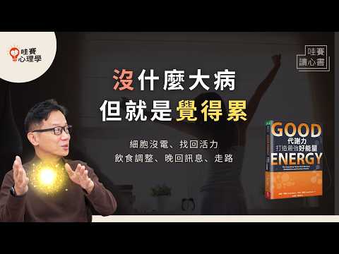晚回訊息、飯後走10分鐘，精神up！《好能量》啟動發電工作細胞，讓腦子清醒、恢復活力、身心不疲累｜哇賽讀心書