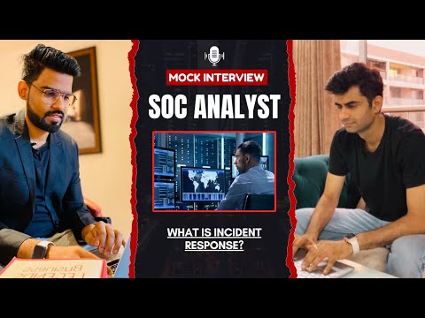 Mock Interview |  Cyber Security Analyst | What is Incident Response?
