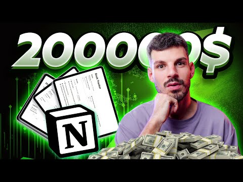 Gagner 200 000$ / an avec des Templates Notion