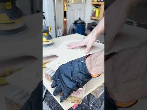 Building a bass guitar out of colored pencils