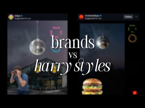 BRANDS VS HARRY STYLES ALBUM COVER