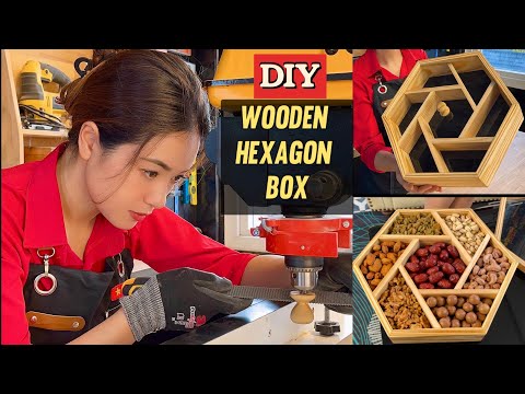 I Made A Hexagonal Wooden Box For Lunar New Year in Vietnam