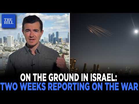 Missile Interceptions And Air Raid Sirens Across Tel Aviv | FRONTLINES