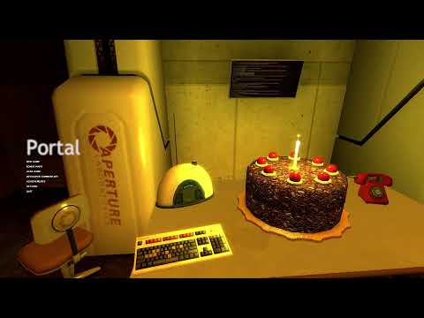 Hopefully completing Portal 1