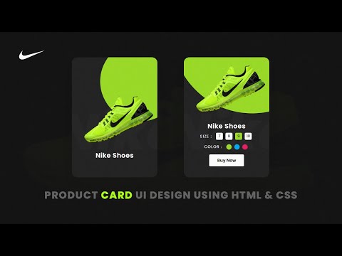 CSS Creative Product Card UI Design | E-commerce Card Using Html5 & CSS3