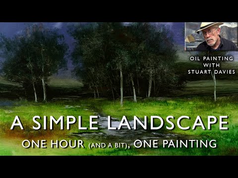 Landscape Oil Painting With Stuart Davies