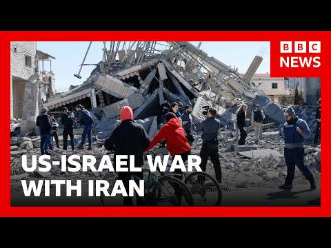 Israel and Iran in new strikes as first UK government flight to bring people home delayed | BBC News