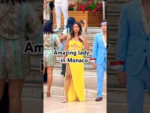 🇲🇨Amazing lady #monaco #bestluxury