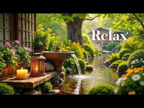 Healing Music for the Heart & Mind 🌿 Bamboo Water Sounds for Stress Relief & Deep Sleep