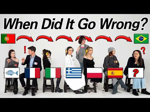 How Portuguese Sounds To NON- Portuguese Speakers? l Poland, France, Spain, Italy, Portugal, Brazil