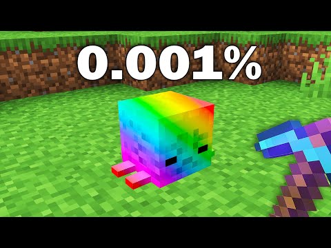 I Found Minecraft's RAREST Items