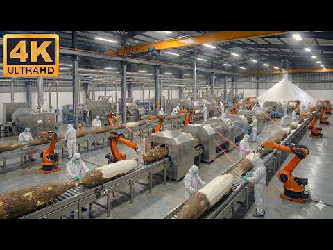 Inside a Massive US Factory: Processing 1,000 Tons of Cassava Daily ð
