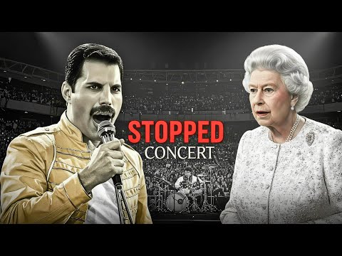 FREDDIE MERCURY STOPPED Concert When Queen Elizabeth Showed Up Unannounced at Wembley Stadium