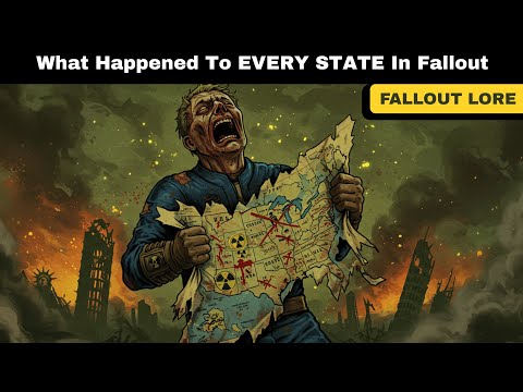 What Happened To EVERY State in Fallout After The Bombs Fell