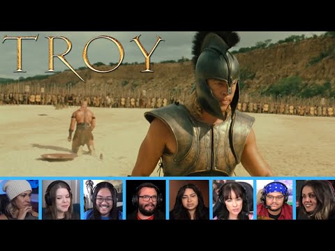 Reactors Reacting to ACHILLES "IS THERE NO ONE ELSE?" | Troy (2004)