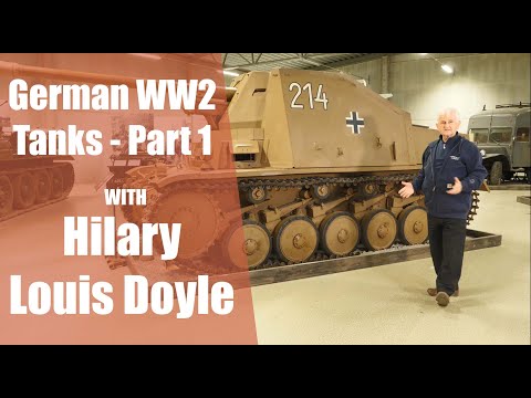 WW2 tanks with Hilary Louis Doyle – Part 1| Arsenalen Swedish Tankmuseum
