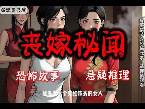 《丧嫁秘闻》完结文20分钟悬疑故事 #沈美书屋#悬疑#悬疑推理#恐怖故事#一口气看完系列#漫画解说