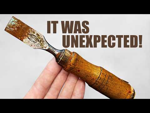 Old Swedish Chisel Restoration — What Happened Next Was Unexpected!