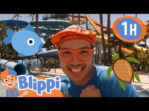 Blippi's Water Park Party! | Kids TV Shows | Swimming Videos | Educational Videos for Kids