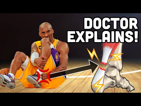 Kobe Bryant's ACHILLES Rupture | Doctor Explains on 10 year Anniversary
