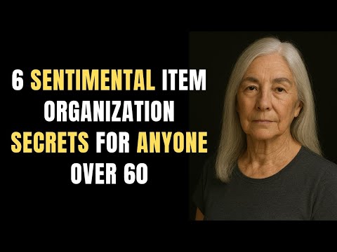 6 Sentimental Item Organization Secrets For Anyone Over 60 | Preserve Memories Now
