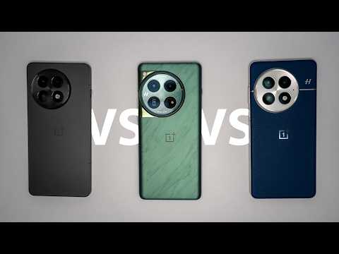 OnePlus 13R vs OnePlus 12 vs OnePlus 13