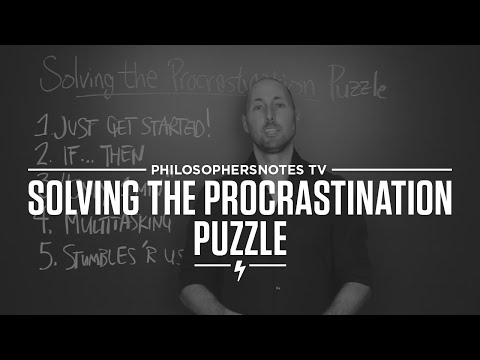 PNTV: Solving the Procrastination Puzzle by Timothy A. Pychyl (#244)