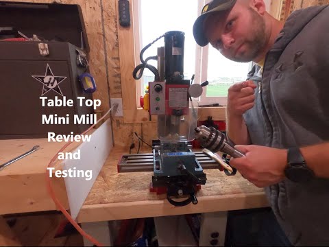 HARBOR FREIGHT MINI MILLING MACHINE- SPEEDWAY SERIES REVIEW AND TESTING