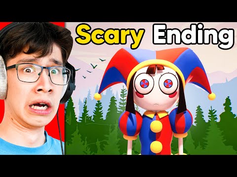 Reacting to The AMAZING DIGITAL CIRCUS… (scary ending)